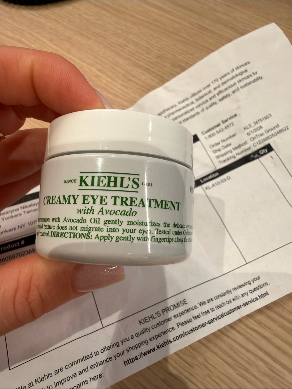 Kiehl's Creamy Eye Treatment with Avocado - White and Green